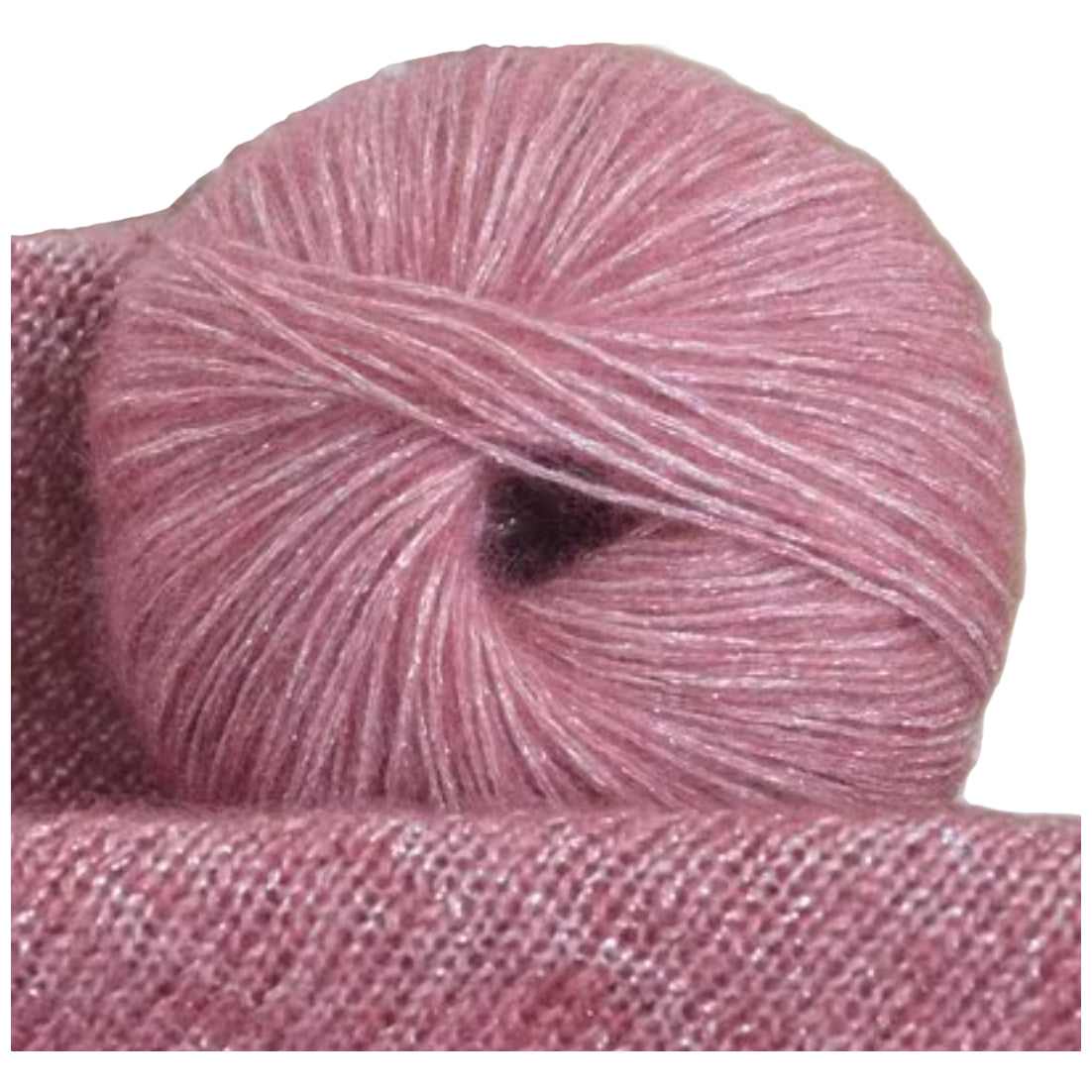 Glitter Knitting Yarn Sparkle Metallic Acrylic Wool for Crochet and Hand-Knitting, 25 Grams/0.85oz 109 Yards
