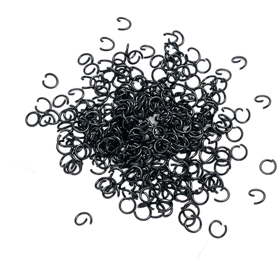 Open Jump Rings for Jewelry Making Earrings and Keychains for Crafts Repair Supplies, Pack of 300