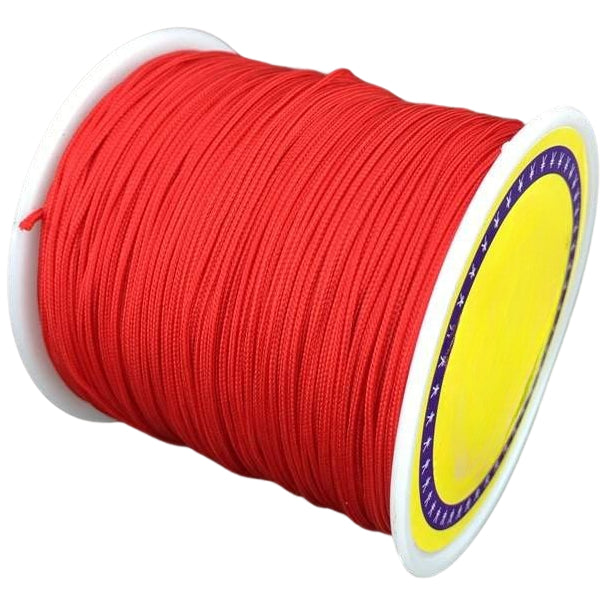 0.8mm-100m Nylon Knot Cord for DIY Jewelry, Beading, Macrame, and Craft Projects