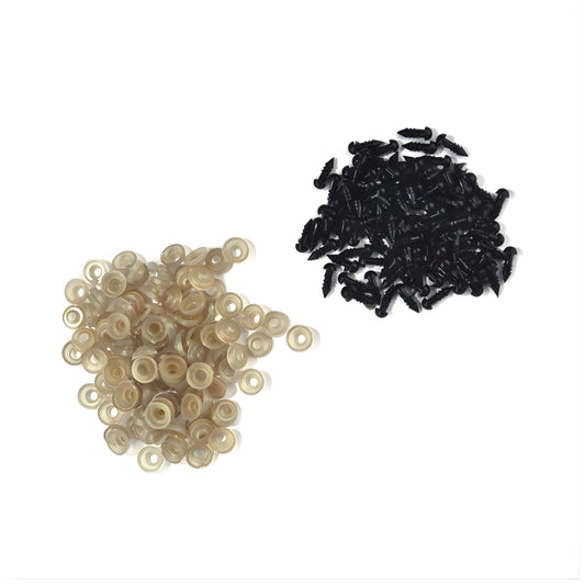 Suitable for DIY amigurumi doll making, plush toys, puppet crafts, stuffed animals, and crochet projects for hobbyists and craft enthusiasts.