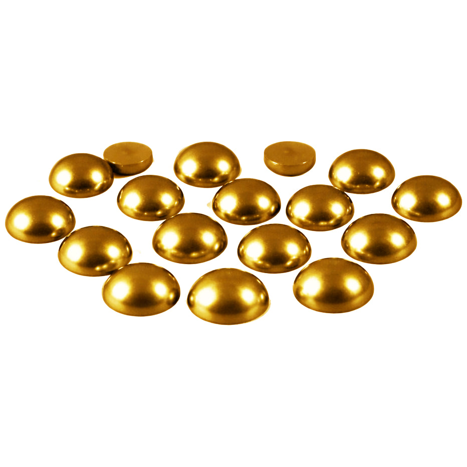Half Round ABS Faux Flatback Pearls for Crafts Jewelry Scrapbooking and Nail Art Decoration