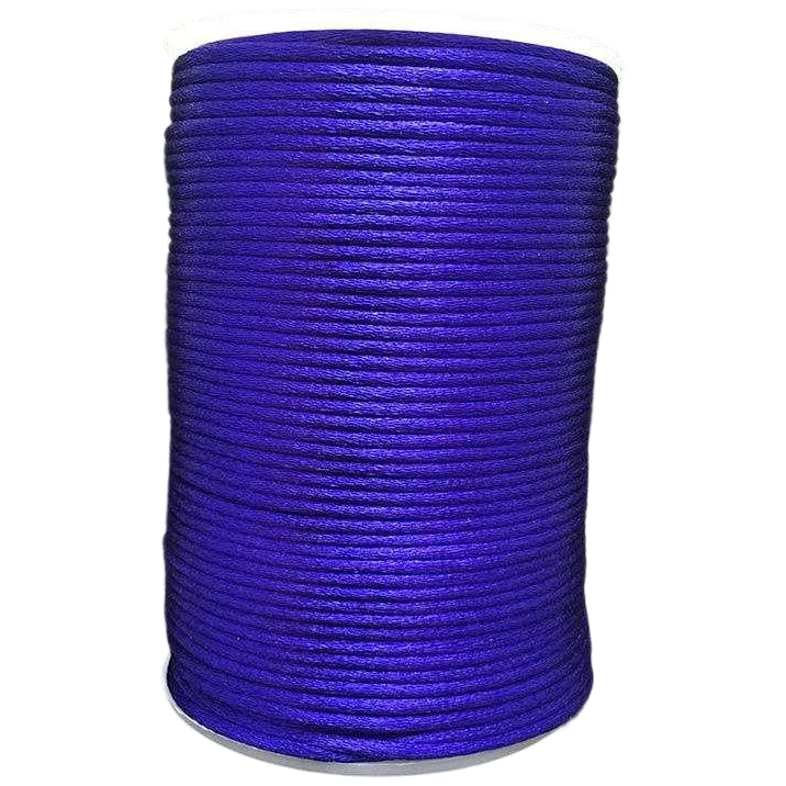 2mm Satin Nylon Cord 100m for Jewelry Making, Beading, Macrame, and Chinese Knot Crafts