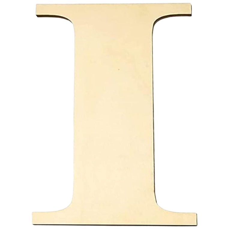 17 Inch Large Unfinished Wooden Letters and Numbers for Crafts and Home Event Decorations