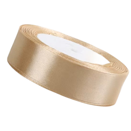 Single Face Polyester Satin Ribbon 1 Inch 25 Yards Solid Fabric for Gift Wrapping Bows and Decor