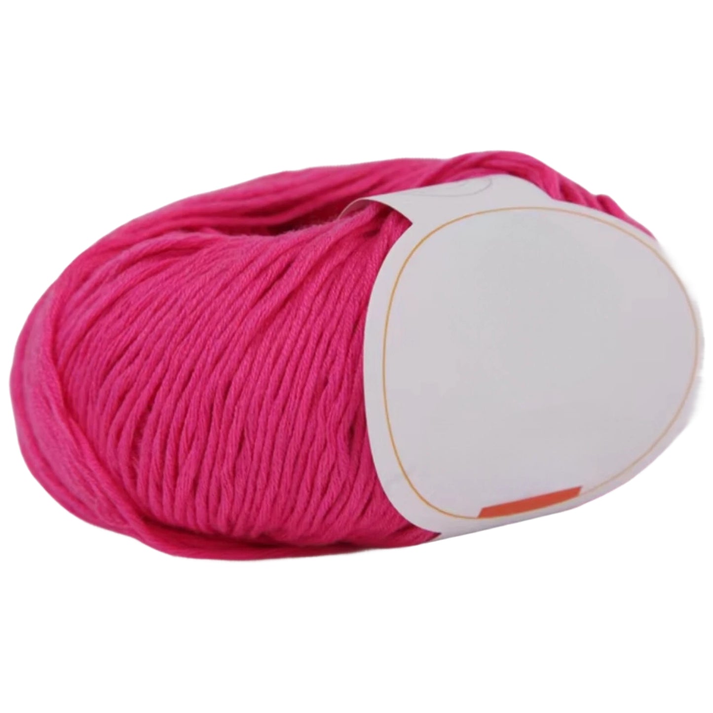 Pure Cotton Yarn 10 Strand Medium 3.5mm for Baby Crochet and Children Craft Projects, 50 Grams/1.76oz 153.11 Yards