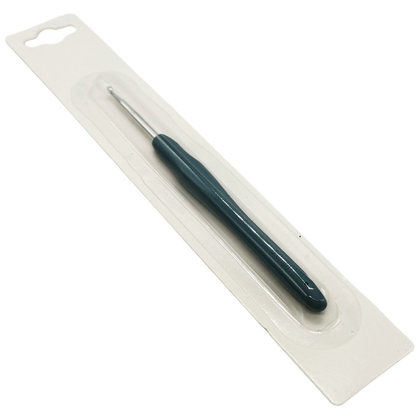 Steel Crochet Hook Set with Soft Grip Handles in Pastel Colors for Knitting