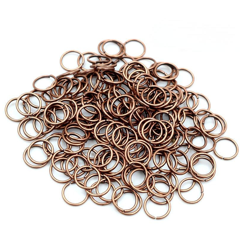 Open Jump Rings for Jewelry Making Earrings and Keychains for Crafts Repair Supplies, Pack of 300