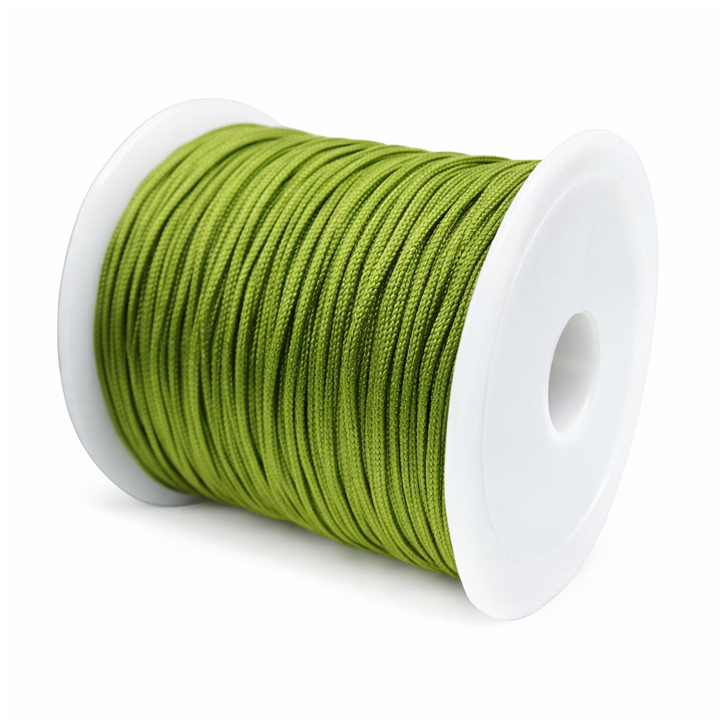 0.8mm 100 Meters Nylon Cord for Jewelry Making, Beading, Braiding, Crafts, Bracelets, and Decorative Projects