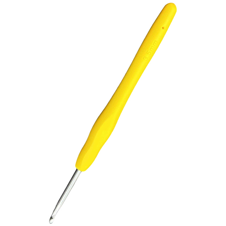 Ergonomic Crochet Hook with Soft Handles for Beginners and Experienced Knitting or Crochet Users