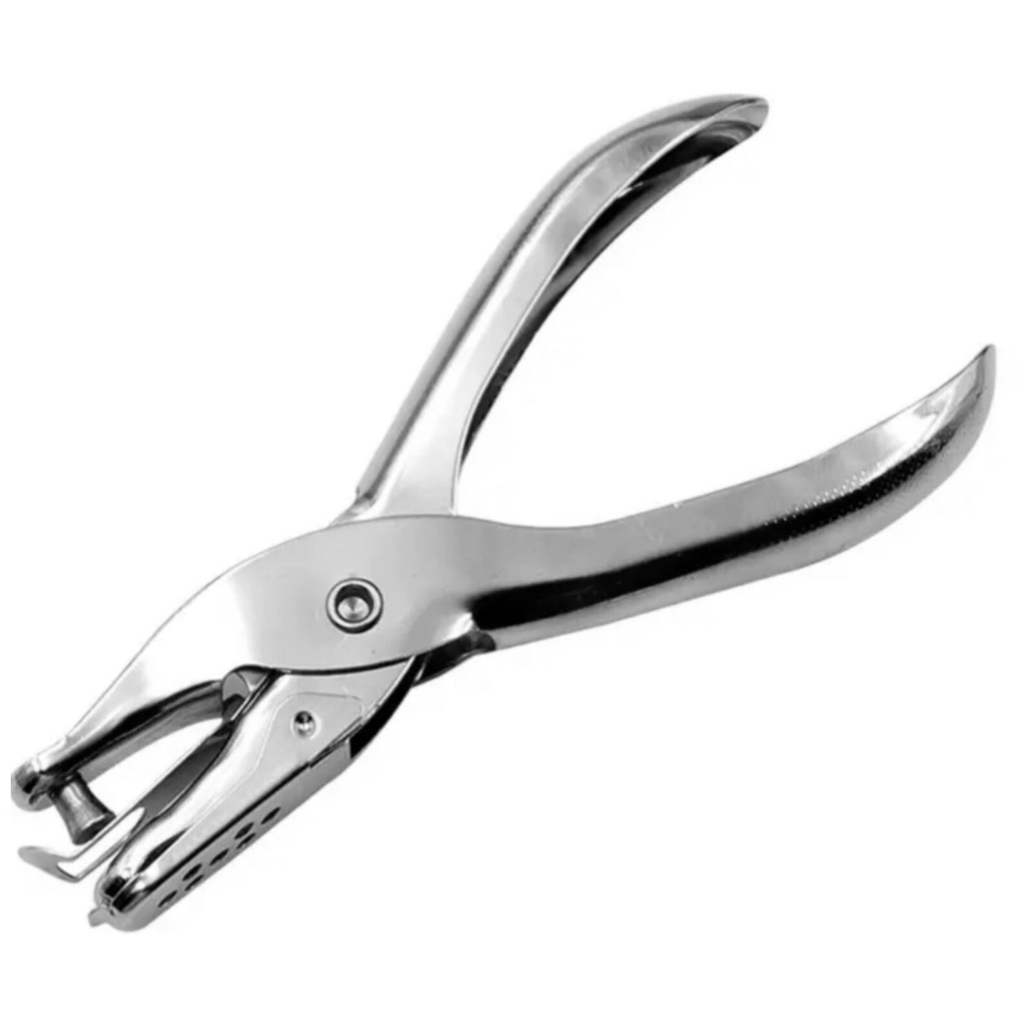 Single Hole Punch 8 Sheet Capacity Paper Punch for Crafts Tags Tickets and Office Use