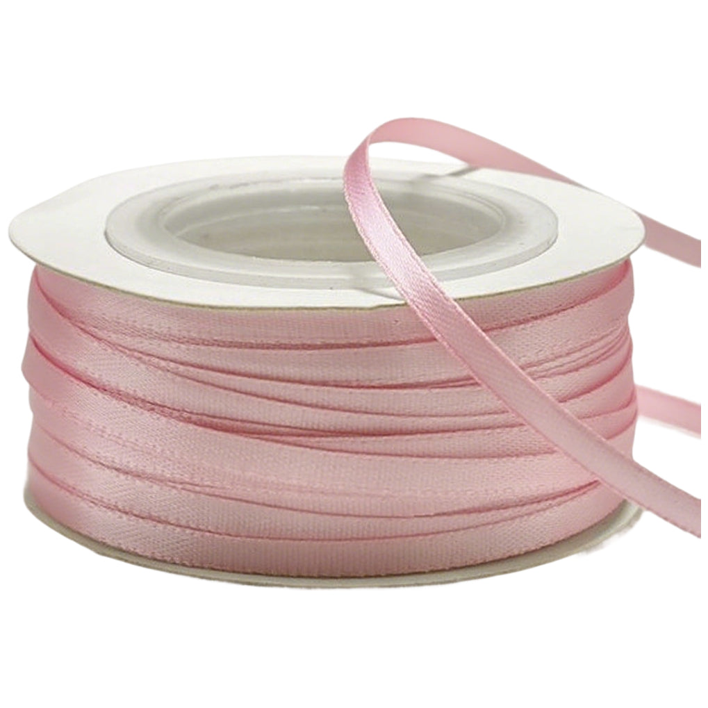 1/8 Inch Satin Ribbon 100 Yards Double-Faced for Gift Wrapping, Crafts, and Wedding Decorations