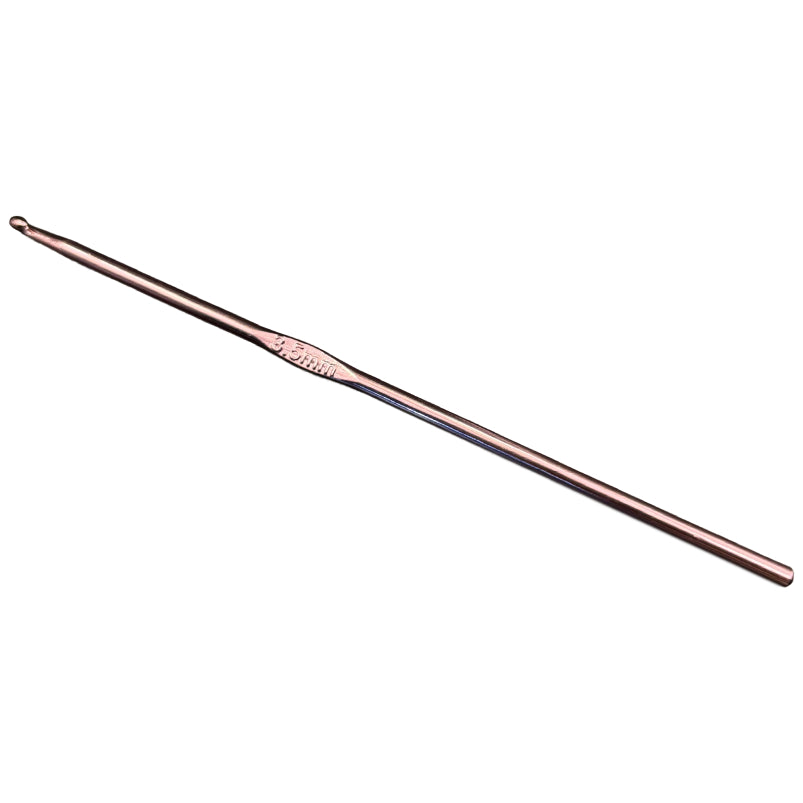 Lightweight Aluminum Crochet Hooks Set with Ergonomic Grip for DIY Knitting and Craft Projects