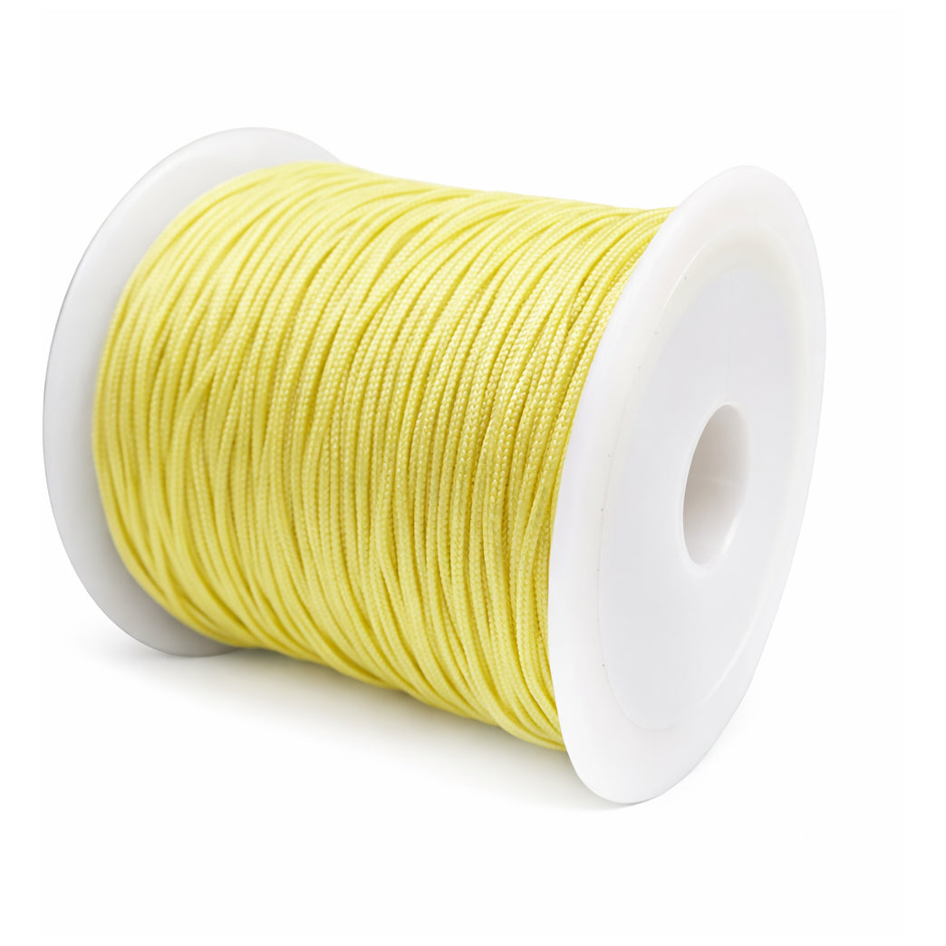 0.8mm 100 Meters Nylon Cord for Jewelry Making, Beading, Braiding, Crafts, Bracelets, and Decorative Projects