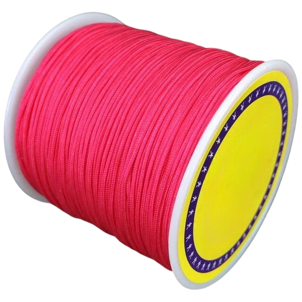 0.8mm-100m Nylon Knot Cord for DIY Jewelry, Beading, Macrame, and Craft Projects