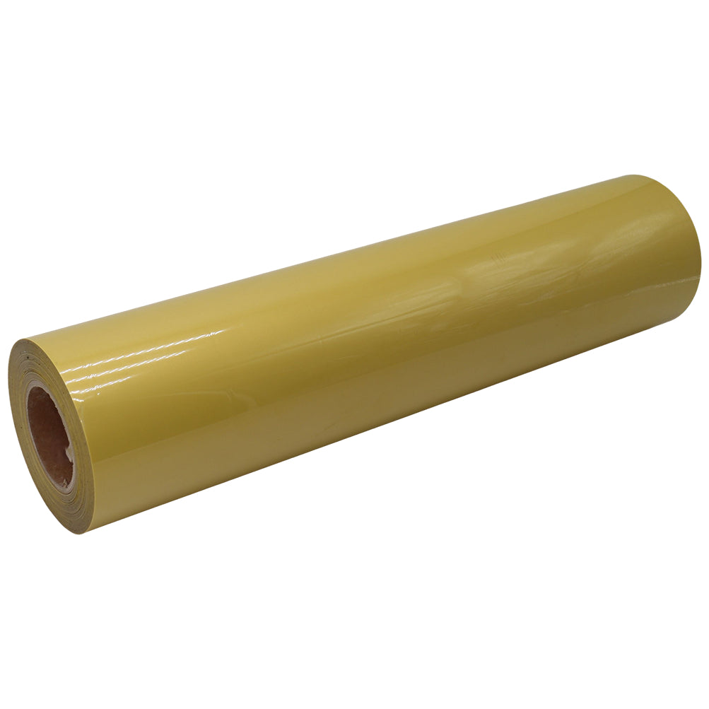 12"x8ft Glossy Heat Transfer Vinyl Roll for Shirts, Easy Weed Iron On HTV for Cutting Machines