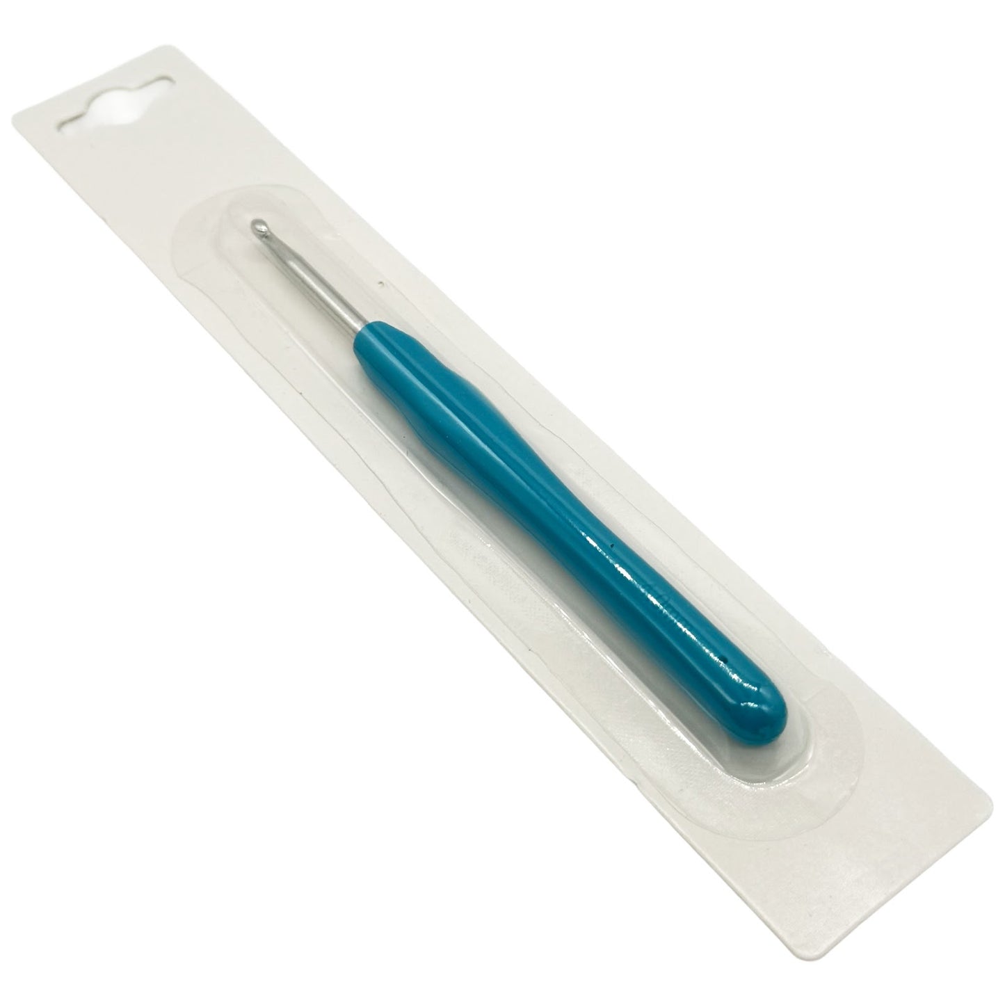 Steel Crochet Hook Set with Soft Grip Handles in Pastel Colors for Knitting