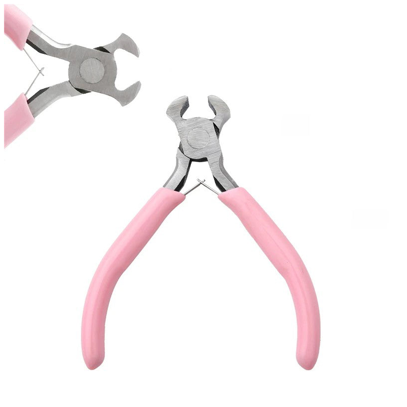 Jewelry Making Pliers and Wire Cutters Set with Round, Flat, Bent, Flush Cutting Tools