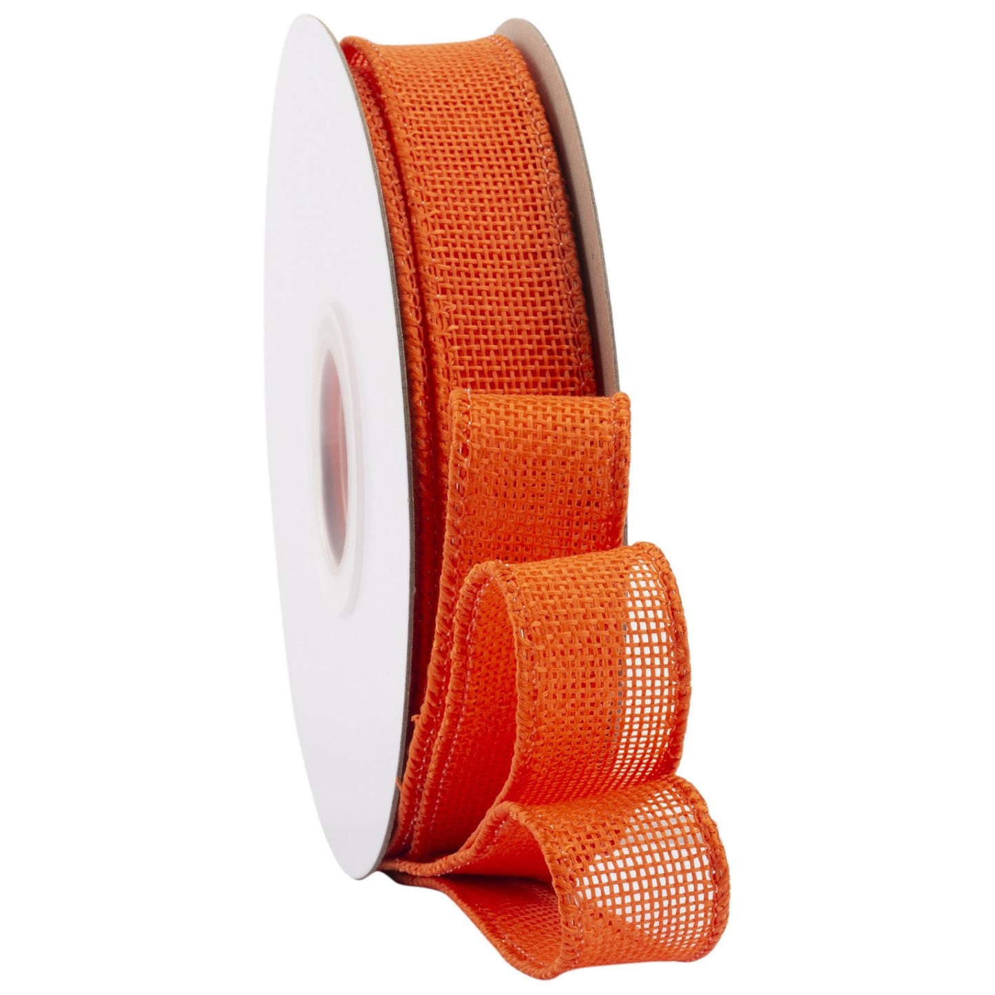 Burlap Wired Edge Ribbon 1.5 Inch x 10 Yards Natural Solid for Bows, Wreaths, and Decorations