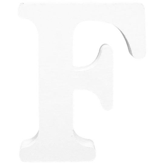 8 Inch White Wooden Letters for Wall Decor Unfinished Wood Alphabet for Home Crafts DIY Signs