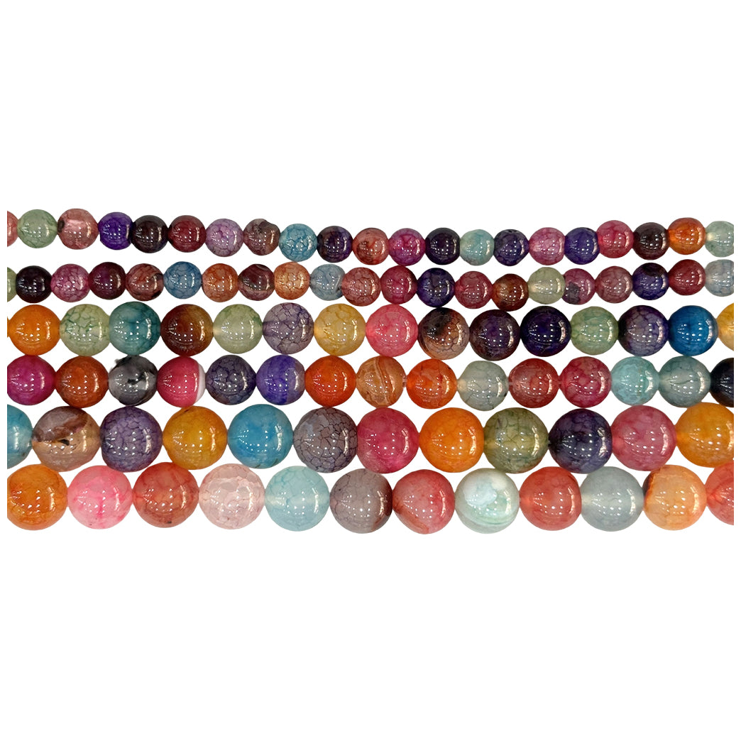 Natural Hematite Gemstone Round Beads 15 Inch Strand for Jewelry Making and Craft Design