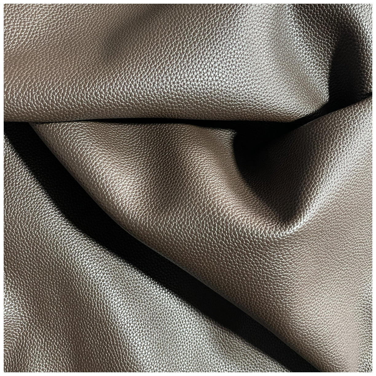 Pebbled Pattern PU Faux Leather Fabric Sheet 54 x 36 Inch 0.95mm Thick for Upholstery, Sewing and DIY Crafts