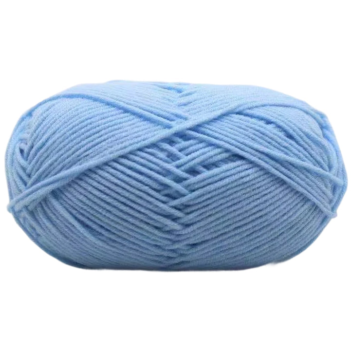 4-Ply Acrylic Yarn 50g/1.76oz 142 Yards, Tight Twist for Knitting and Crochet Projects
