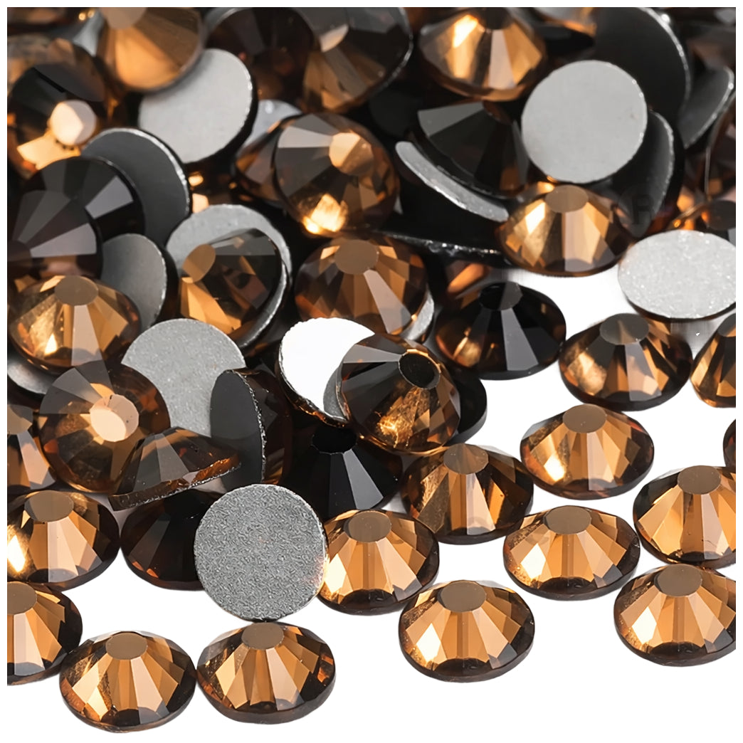 Shiny Hotfix Flatback Glass Rhinestones for Nail Art, Clothing, Crafts, DIY Crystal Decorations