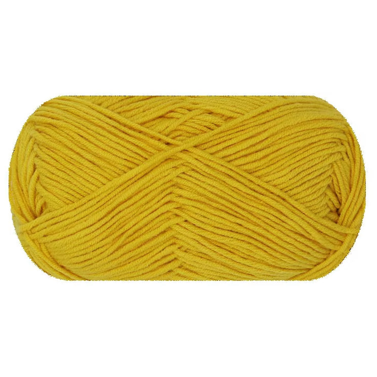 Soft Cotton Acrylic Yarn for Crochet and Knitting, 40 Grams/1.41oz 142 yards