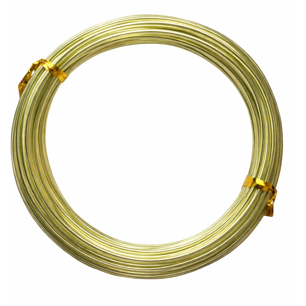 Aluminum Craft Wire 98.5 feet Bendable Metal Wire 1mm (18 Gauge) for Jewelry Making Sculpting Floral Wreath and DIY Crafts