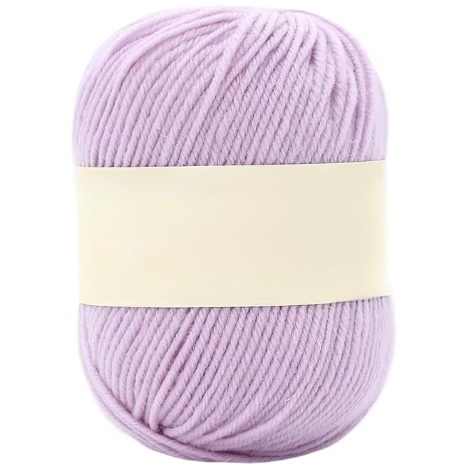 Worsted 100% Merino Wool Yarn for Hand Knitting & Crochet Projects, 50 Grams/1.76oz 131.23 Yards