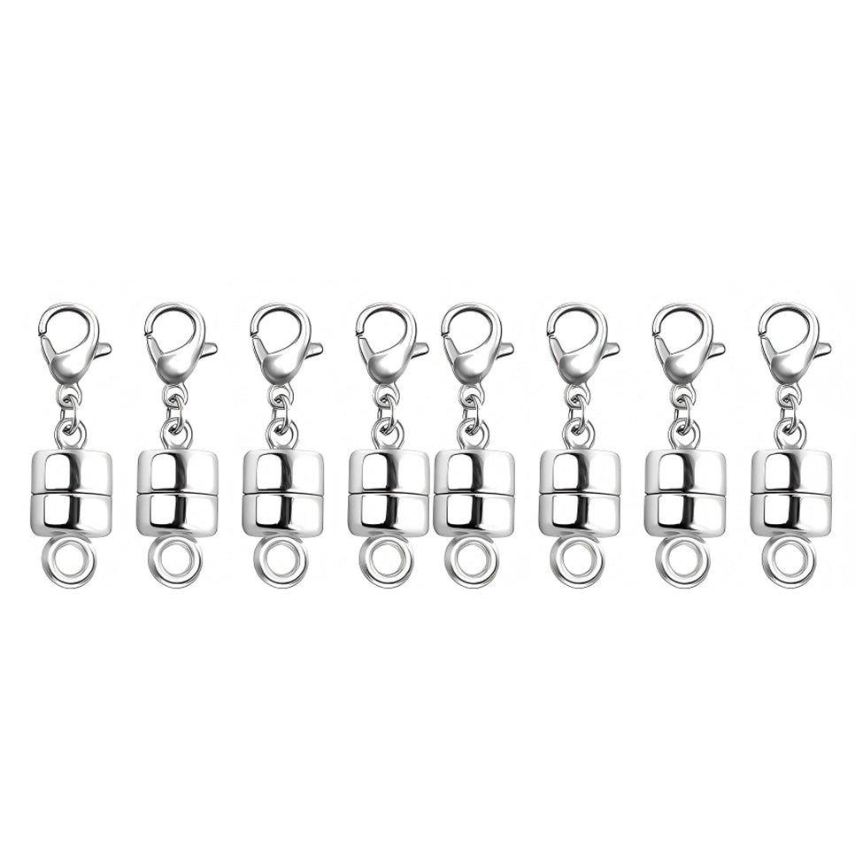 Magnetic Necklace Clasps Gold Silver Plated Bracelet Converter Chain Extender Jewelry Closures