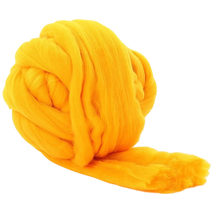 100g Wool Roving 8cm Thick Natural Fiber for Needle Felting Spinning Weaving and DIY Craft Projects
