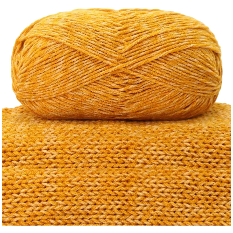 Stonewash Jeans Yarn, Soft Craft Yarn for Knitting and Crocheting, 100 Grams/3.53oz 262.47 Yards