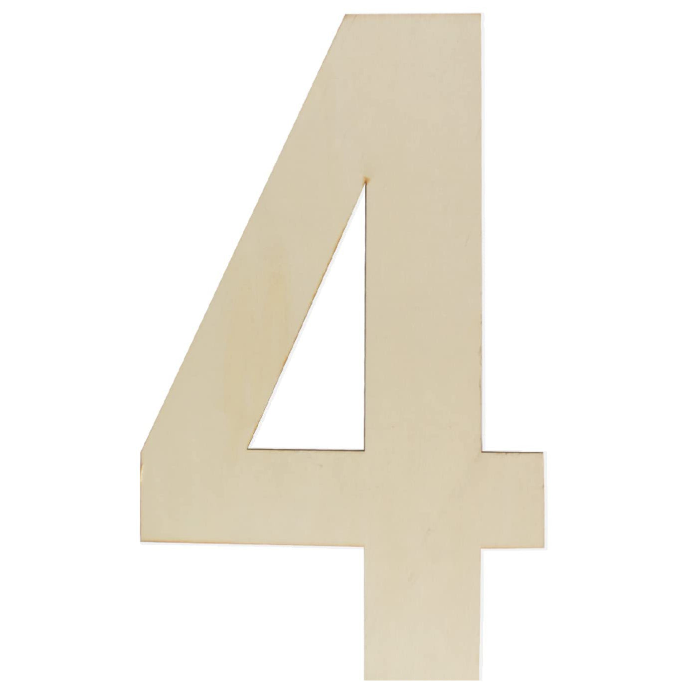 12 Inch Wooden Letter Unfinished Large Wood Alphabet Cutout For DIY Crafts Wall Decor Projects