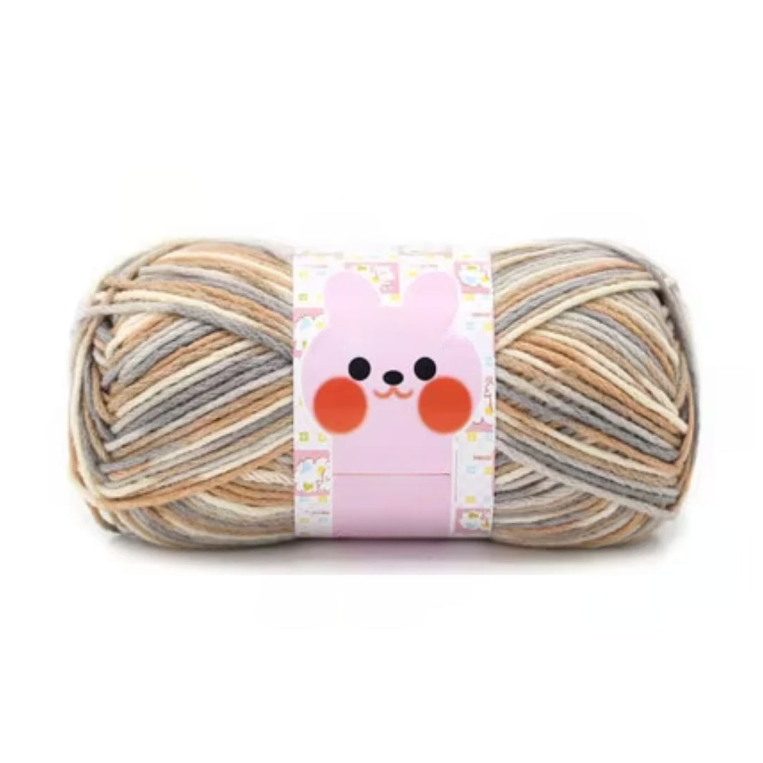 Landscape Yarn, 186 Yards 100g/3.53oz Multicolor Matte Acrylic Yarn for Knitting & Crocheting