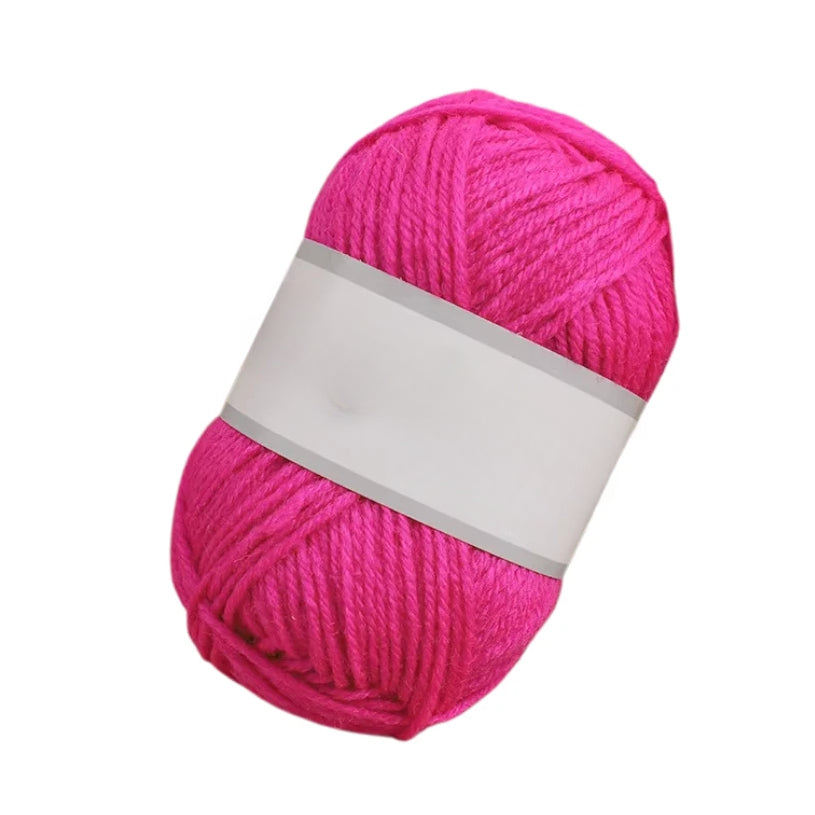 Worsted Acrylic Yarn for Blankets – Hand Knitting and Crochet Yarn, 50g/1.76oz 109 Yards