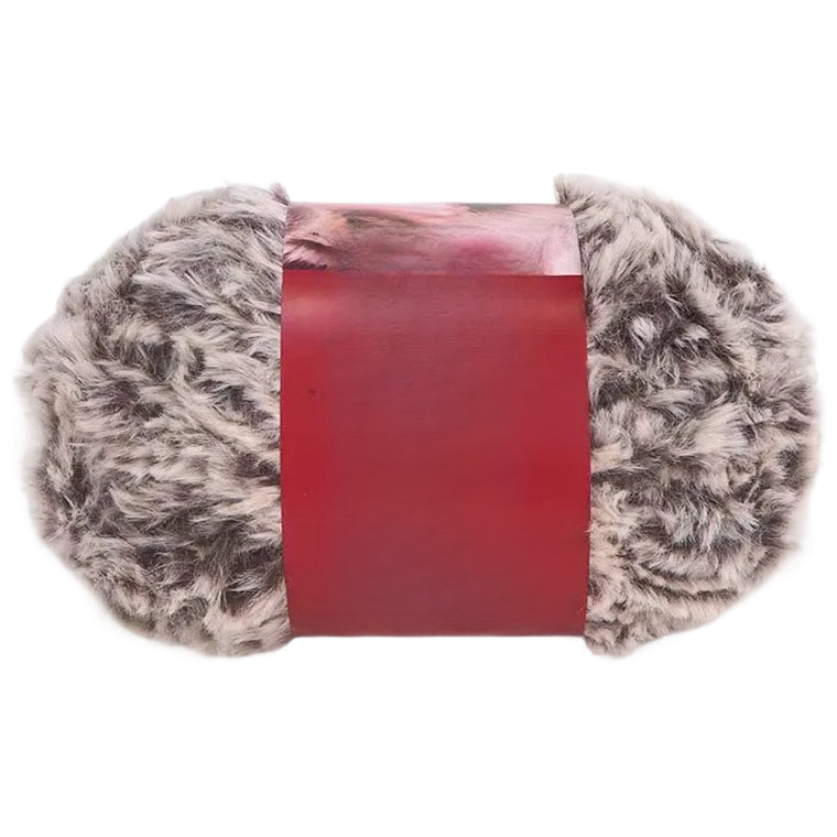 Luxurious Chunky Faux Fur Velvet Mink Yarn 100 Grams/3.53oz, 71.08 Yards for Knitting Fuzzy Clothes, Pillows and Decor