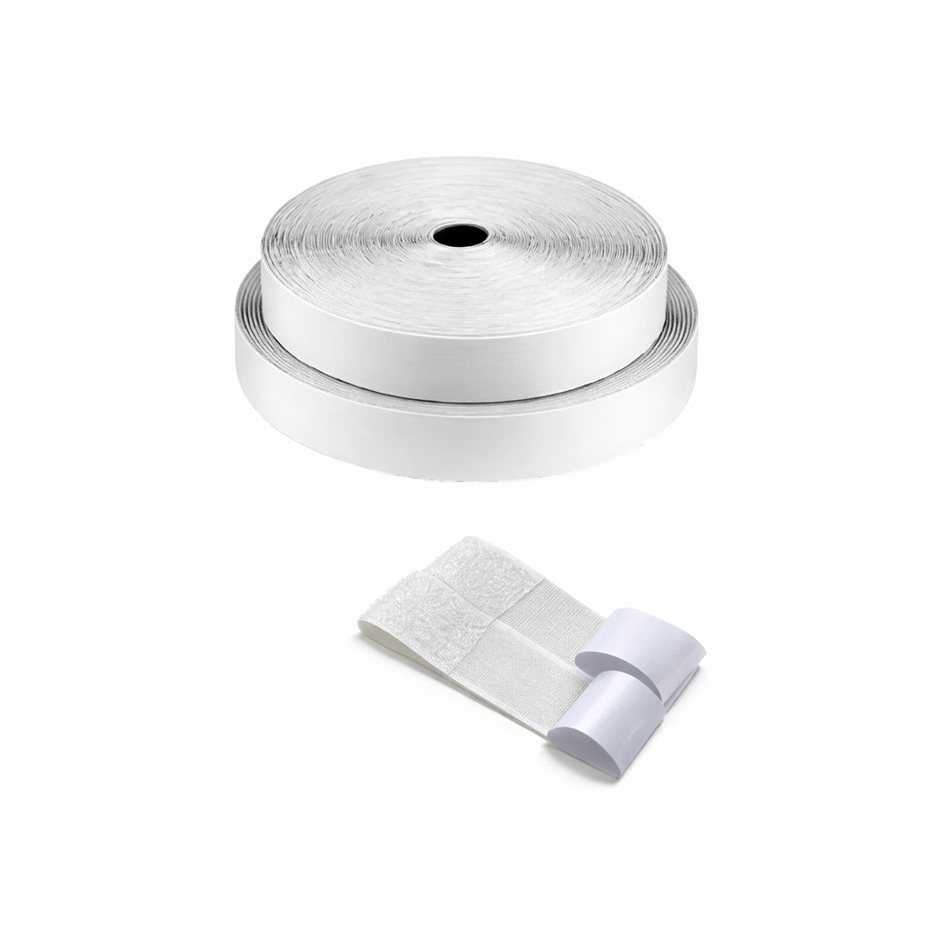 Nylon Heavy Duty Hook and Loop Adhesive Tape Roll Non Slip Strips for Rugs Walls Cushions Furniture