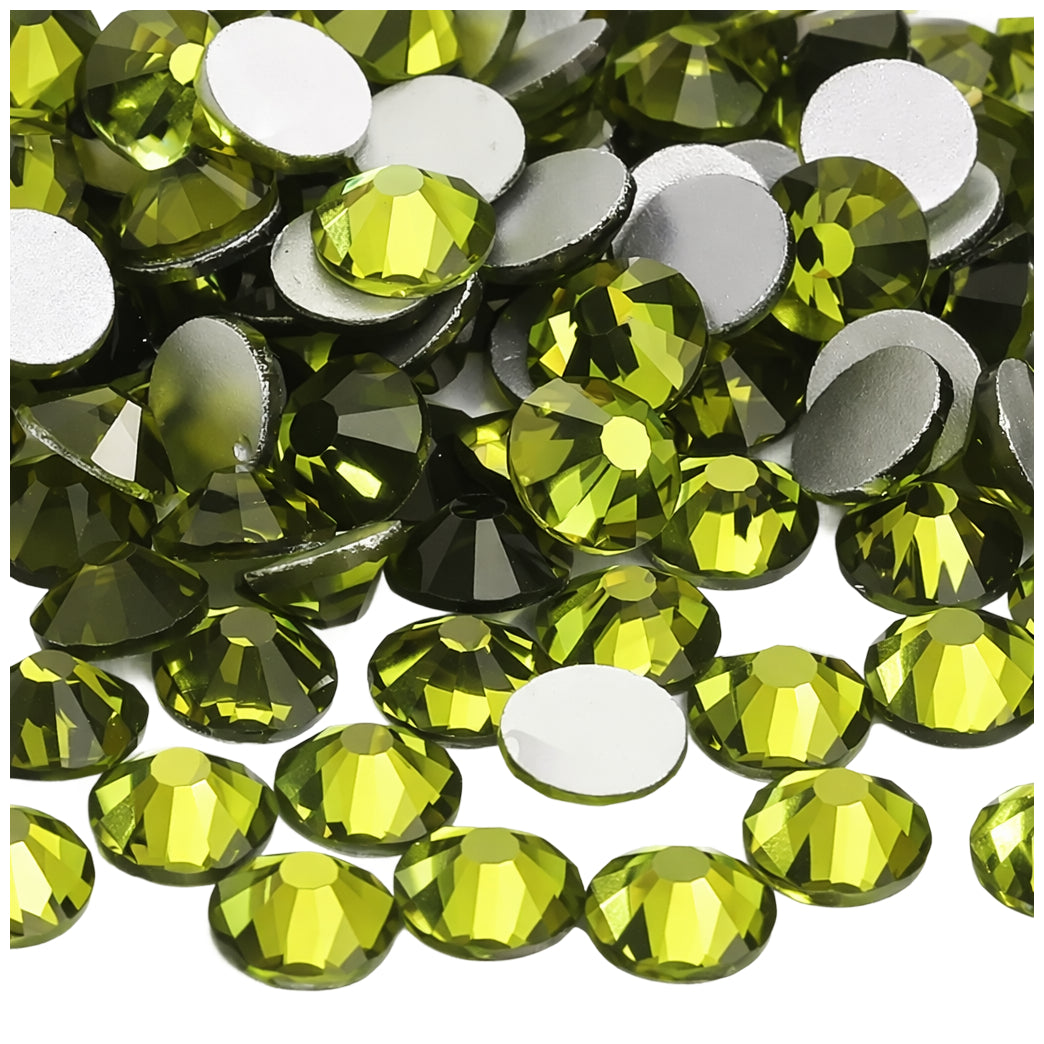 Shiny Hotfix Flatback Glass Rhinestones for Nail Art, Clothing, Crafts, DIY Crystal Decorations