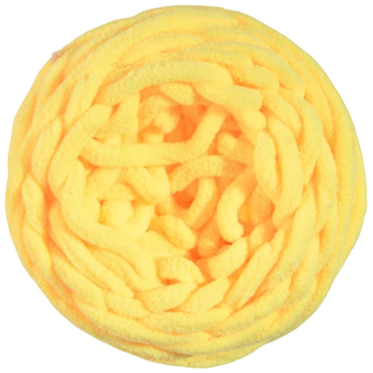 Chunky Chenille Polyester Yarn for Knitting, DIY Blankets, Cushions, and Home Décor, 120 Grams/4.23oz 27.34 yards