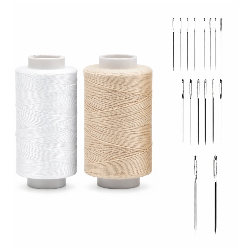 All Purpose Polyester Sewing Thread 400 Yards Each Roll for Hand and Machine Sewing Projects