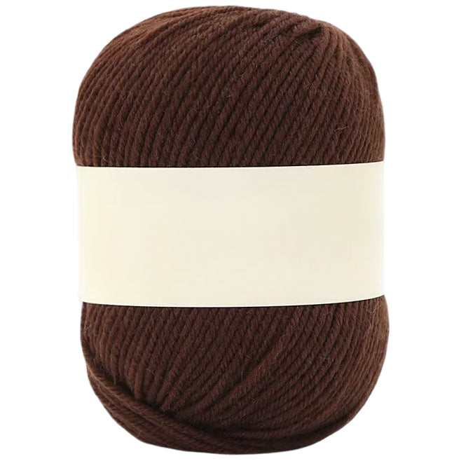 Worsted 100% Merino Wool Yarn for Hand Knitting & Crochet Projects, 50 Grams/1.76oz 131.23 Yards