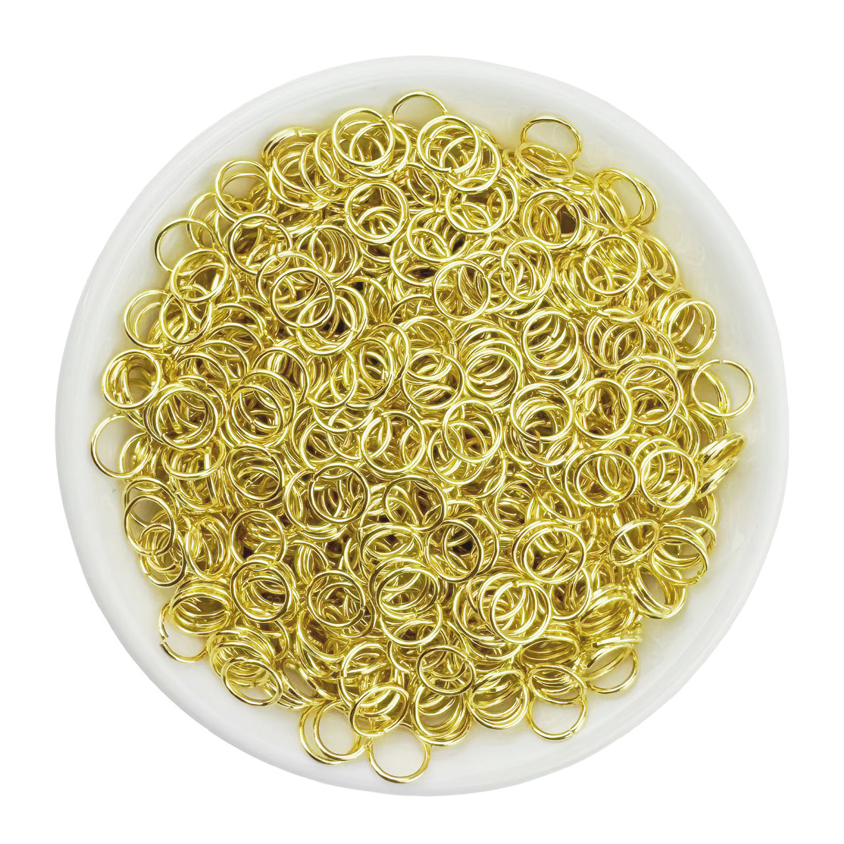 Open Jump Rings for Jewelry Making Earrings and Keychains for Crafts Repair Supplies, Pack of 300