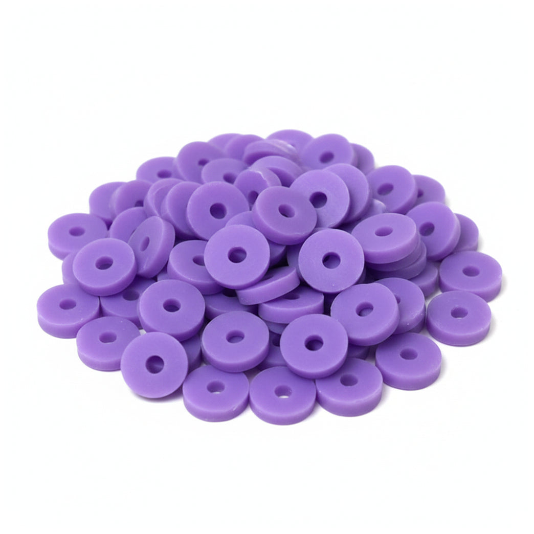 6mm Clay Beads for DIY Bracelet Necklace and Jewelry Making, Pack of 2000