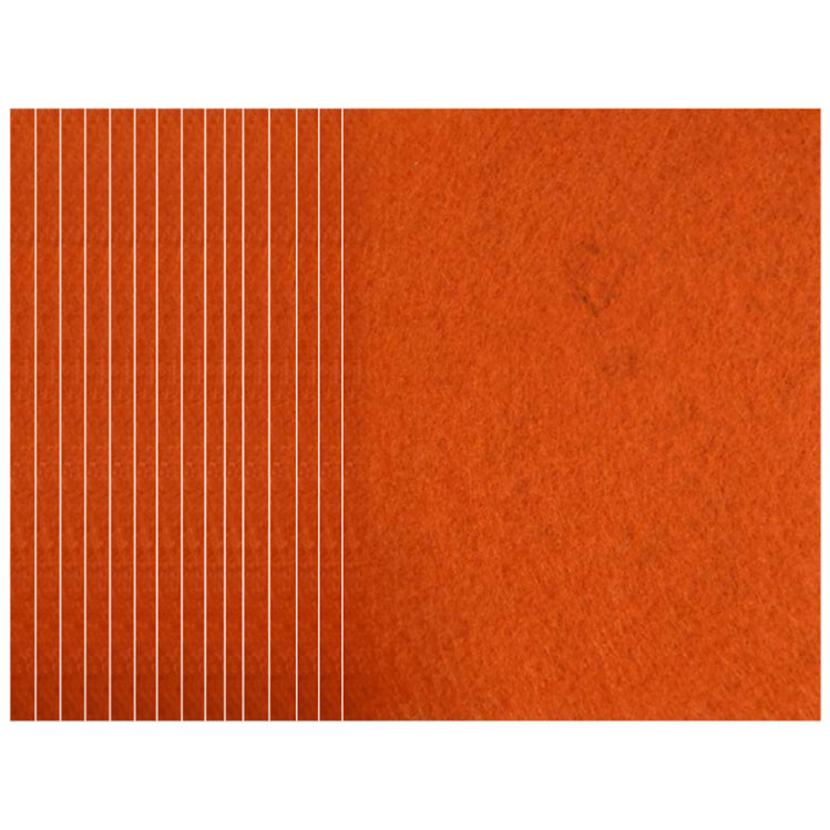 Embroidery Puffy Foam 9x12 Inch 1mm Polyester Sheets for 3D Embroidery Caps Garments Bags Jackets, Pack of 15