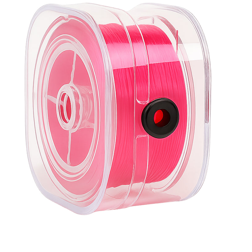Transparent Elastic Beading Cord 0.8mm x 90m for Bracelets, Jewelry Making, and DIY Crafts