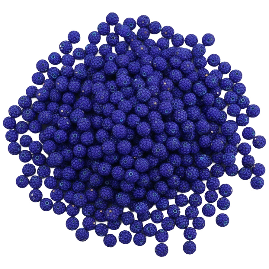 Sparkle Rhinestone Clay Beads Round Disco Spacer Beads for Jewelry Making, Bracelets, Earrings and DIY Craft Projects