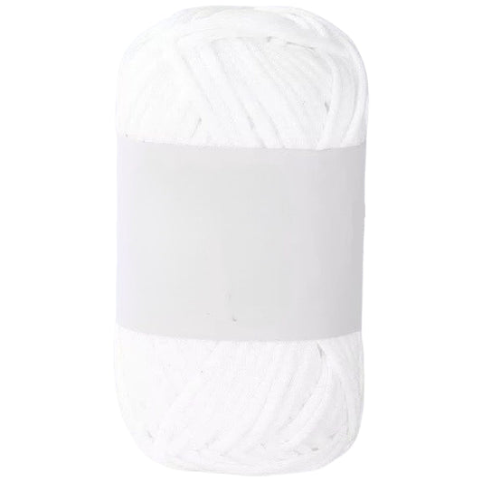 Cotton Nylon Blend Crochet Yarn 50g/1.76oz 87.49yards, Worsted Weight for Knitting, DIY Crafts, and Beginners