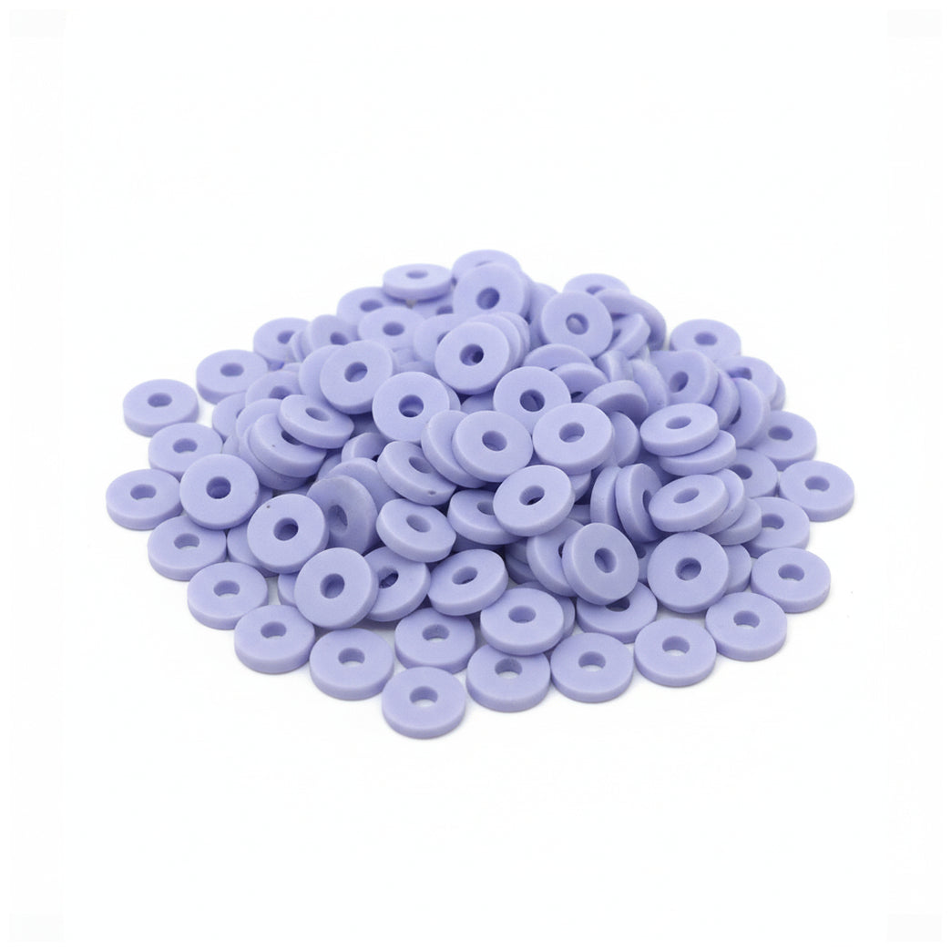 6mm Clay Beads for DIY Bracelet Necklace and Jewelry Making, Pack of 2000