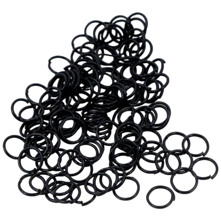Open Jump Rings for Jewelry Making Earrings and Keychains for Crafts Repair Supplies, Pack of 300